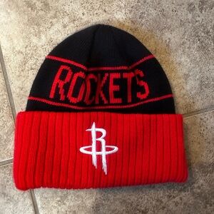 Houston Rockets Beanie - Red and Black